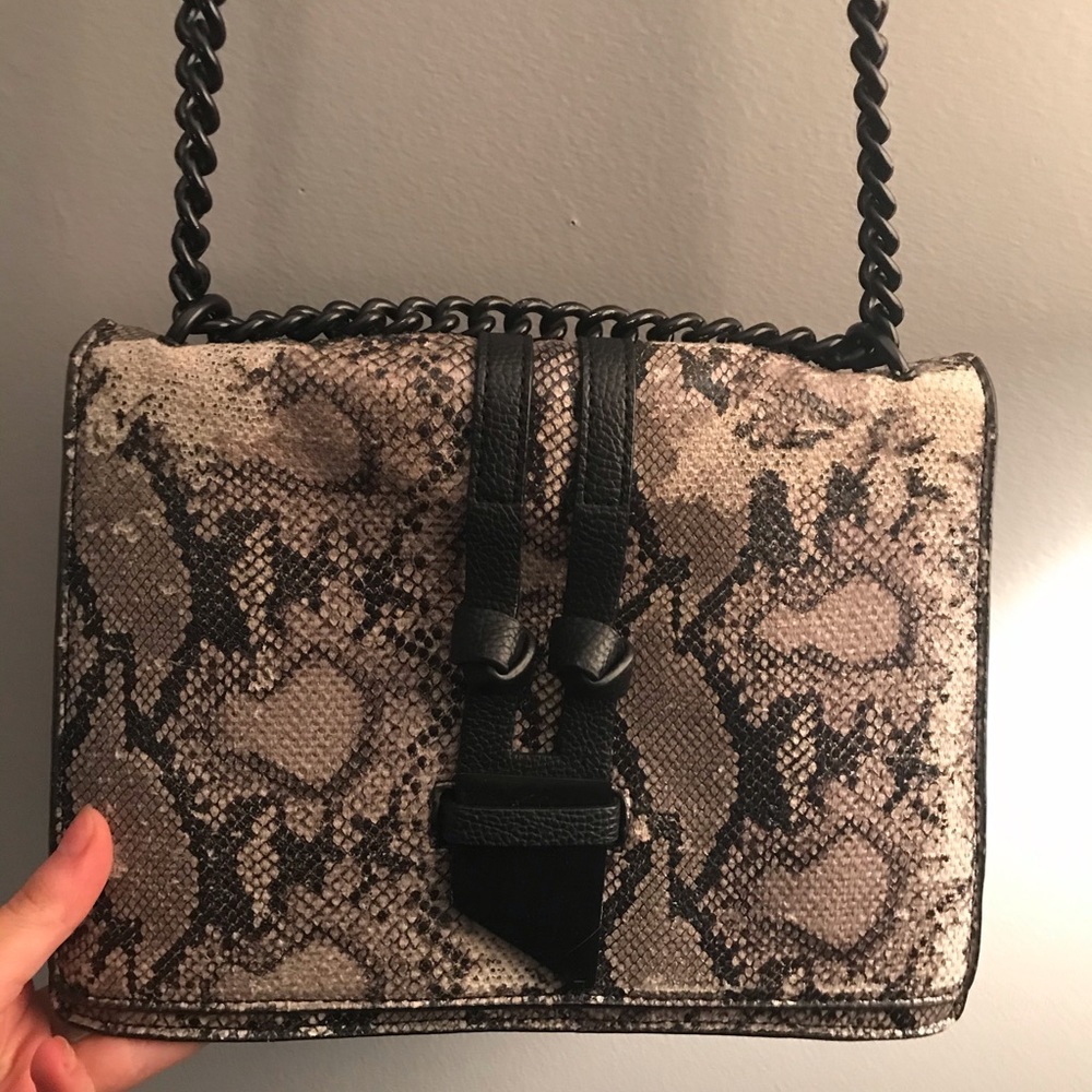 Snakeskin Crossbody Purse